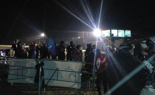 Sylwestrowo na "parkiecie" Polany Jakuszyckiej  - 7